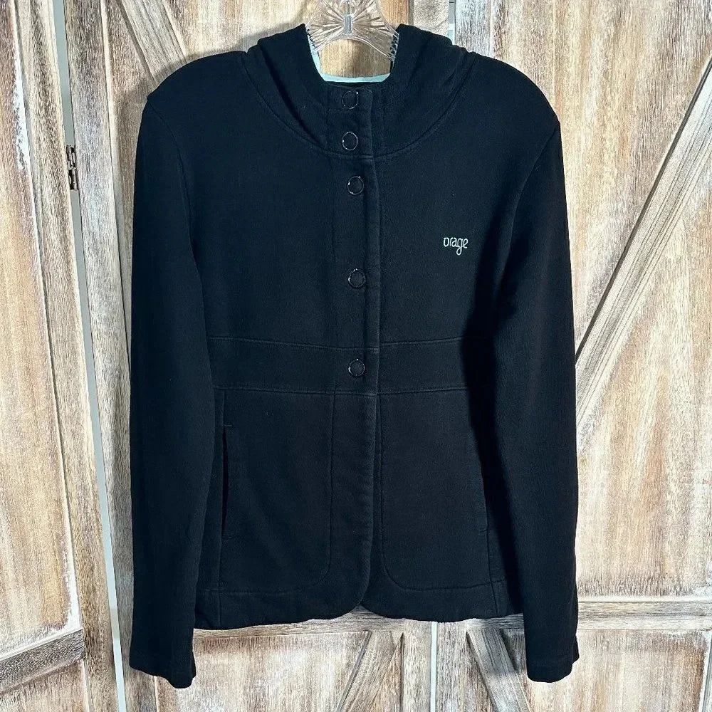 Orage Hooded Sweatshirt Jacket